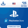 US - $25 PSN code