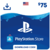 US - $75 PSN code