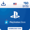 US - $50 PSN code